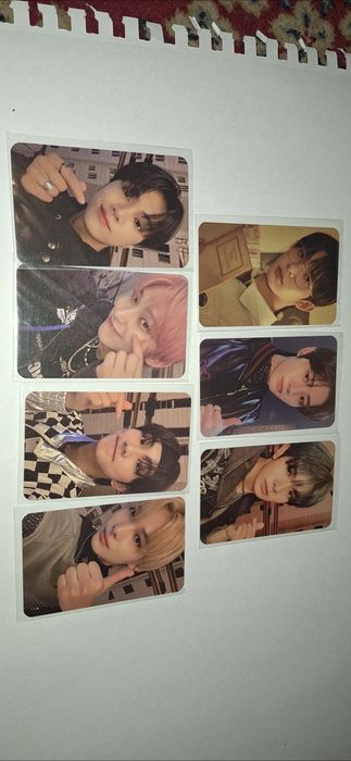 !Fake photocards! Different groups