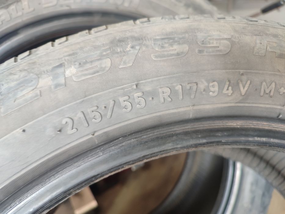 Летняя резина 215/55R17(2шт)
