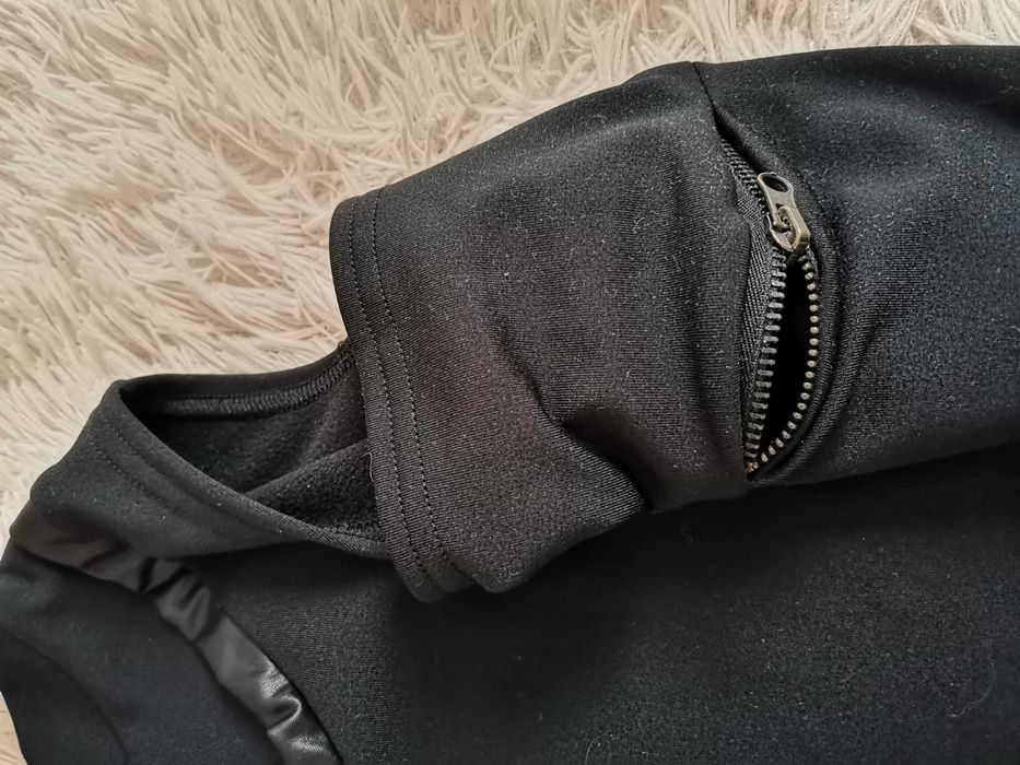 Дамска ефектна черна рокля