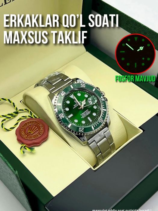 Erkaklar qoʻl soat