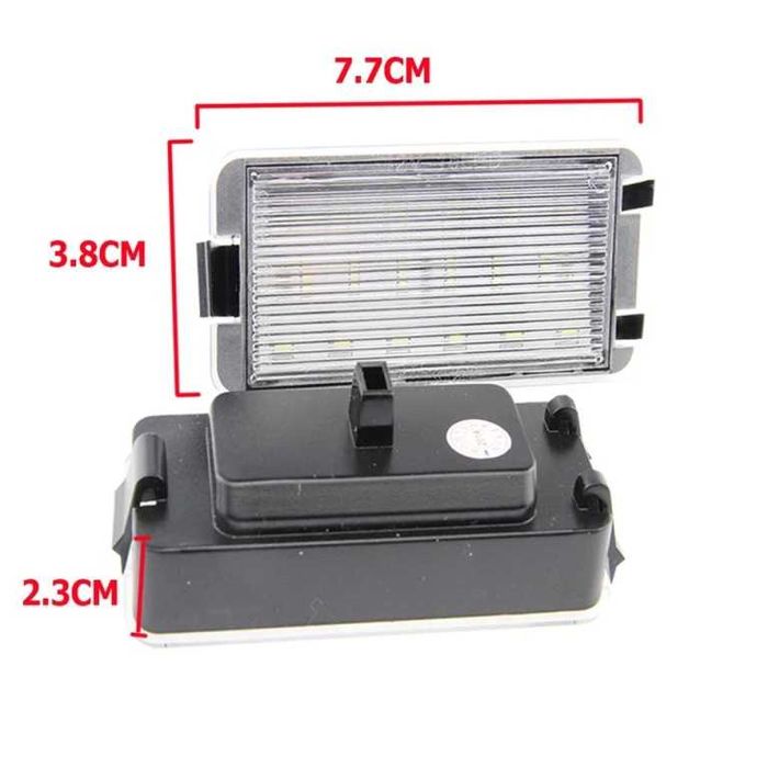 Lampi LED numar Seat Altea, Ibiza, Leon, Toledo - Fara Eroare