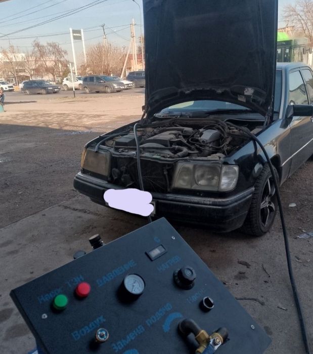 Промывка радиатора печки