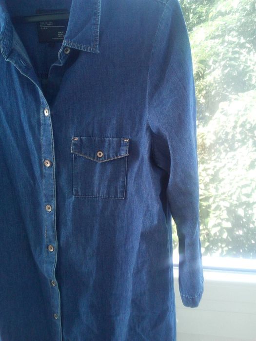 ZARA-Нова Деним риза