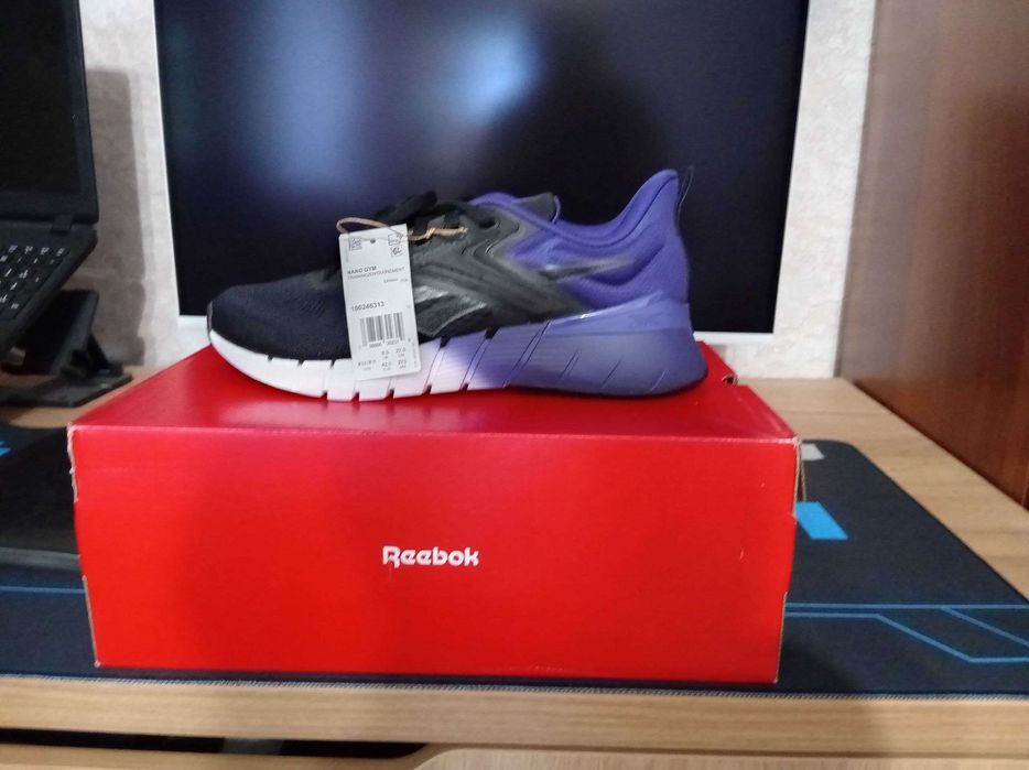 Новые Reebok Nano Gym Black Purple — 42.5 и 43