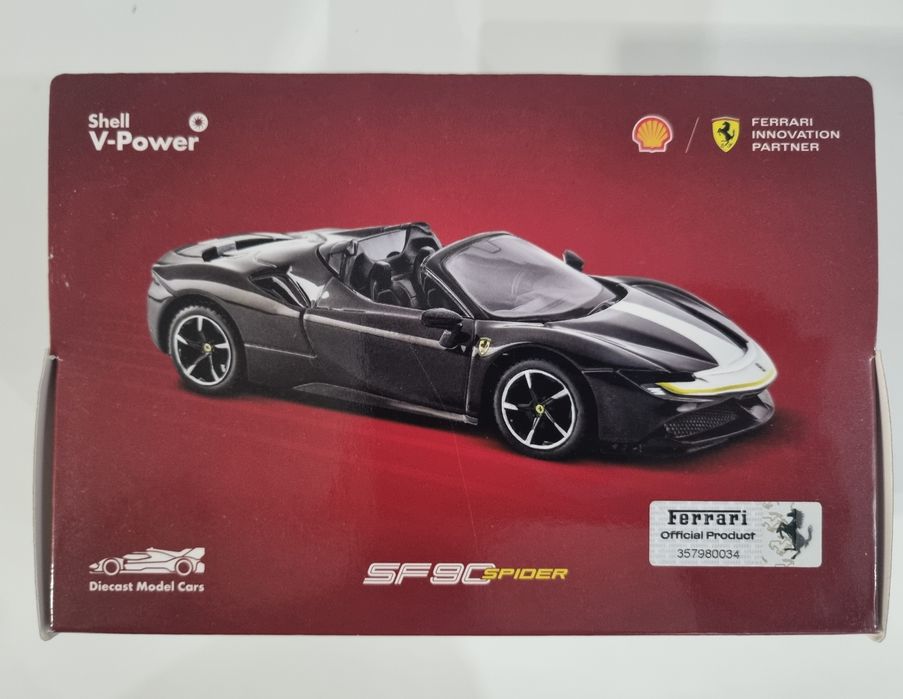 Kолички от колекцията на Shell Ferrari