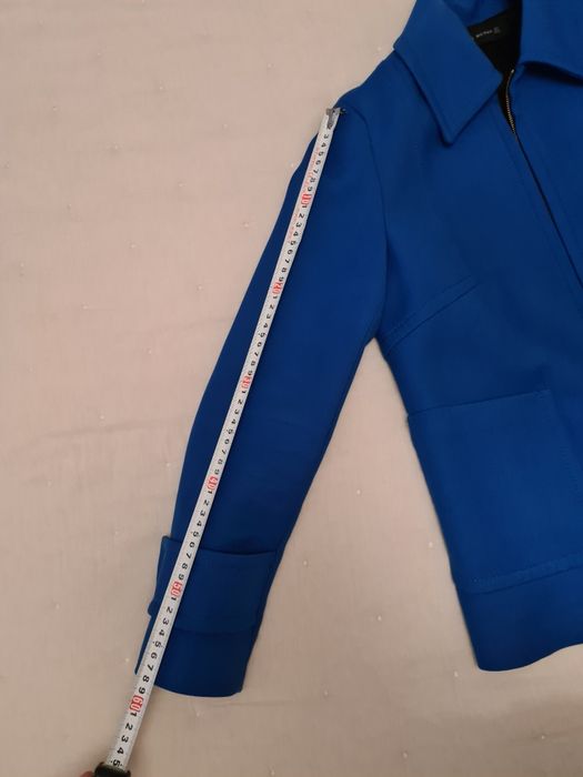 Geaca primavara albastru Zara S