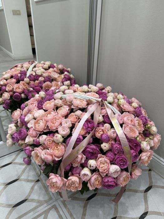 Большой букет цветов