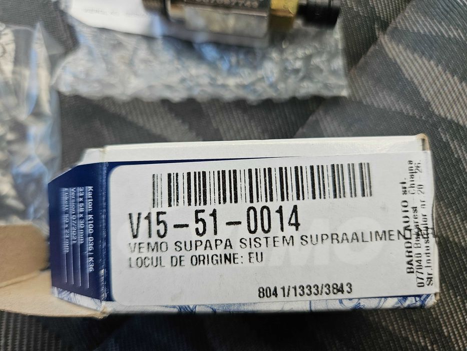 Valva presiune perne aer Vemo V15-51-0014 987097749 Audi Q7 VW Touareg