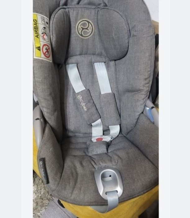 Sistem 3-în-1 Cybex Talos S Gold – Ca Nou, la Cutie Scoică și Adaptori