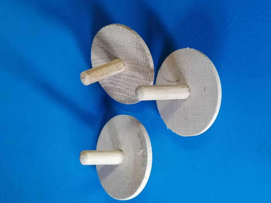 Дървени пумпали за игра