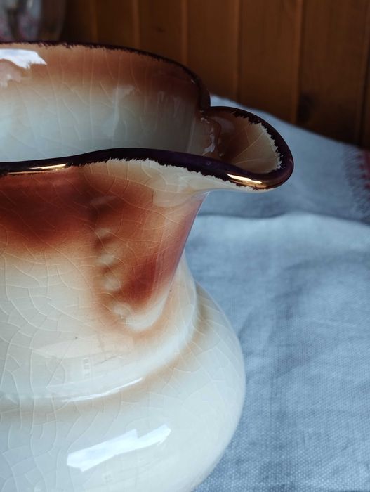 Mayfayre Staffordshire England Pottery
Плодова и много симпатична кана