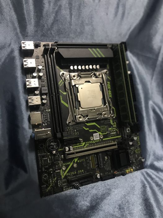 Комплектующие X99XD4 + Xeon e5 2682v4 16ядров