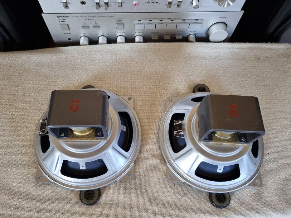 Set Difuzoare Mid/Bass Isophon. 8 ohms, 30 watts, 20,3 cm. Impecabile