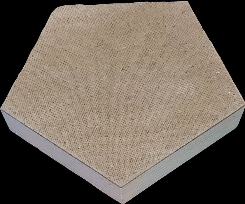 Петоъгълна рамка. Дървена рамка за скандинавски мъх