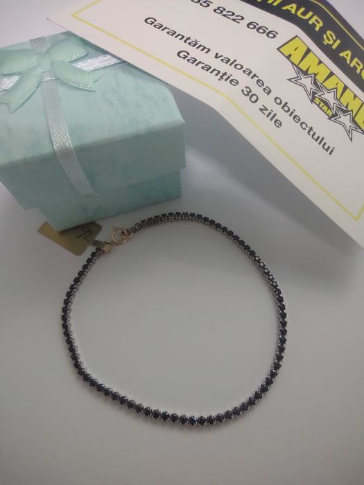 Bratara tenis aur 14k(efn)