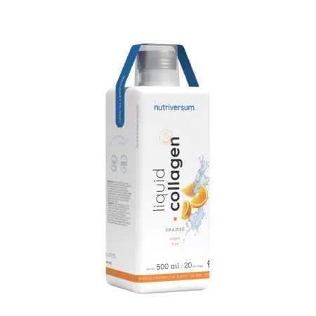 Nutriversum Colagen Lichid 10.000 Mg fara zahar (500 ml, Orange)