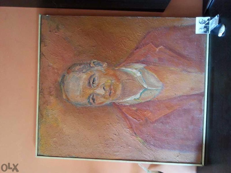 картина стар акварел