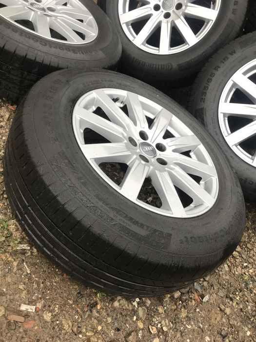 Jante aliaj audi Q7 4M 5x112 r18 et20 8j 235 65 r18 continental