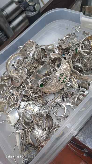 Серебро  Күміс 925 875