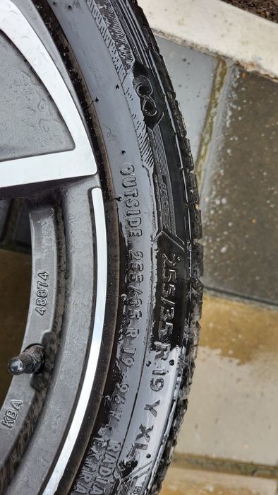 Jante de aliaj de 19 inch cu anvelope de vară 255/35/R19