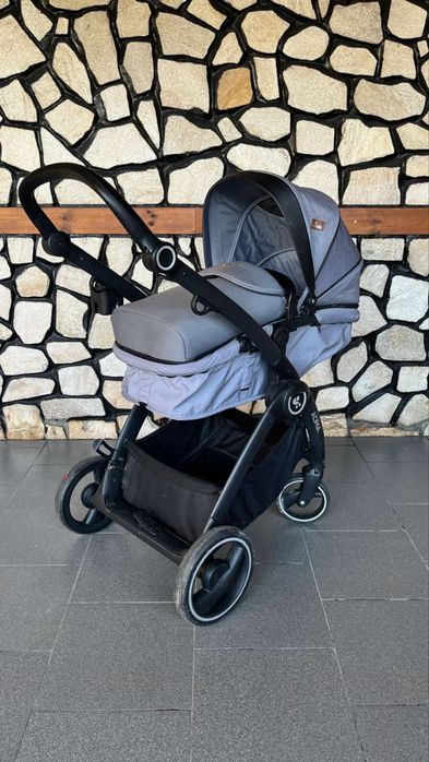 Комбинирана детска количка Lorelli - Adria, Grey