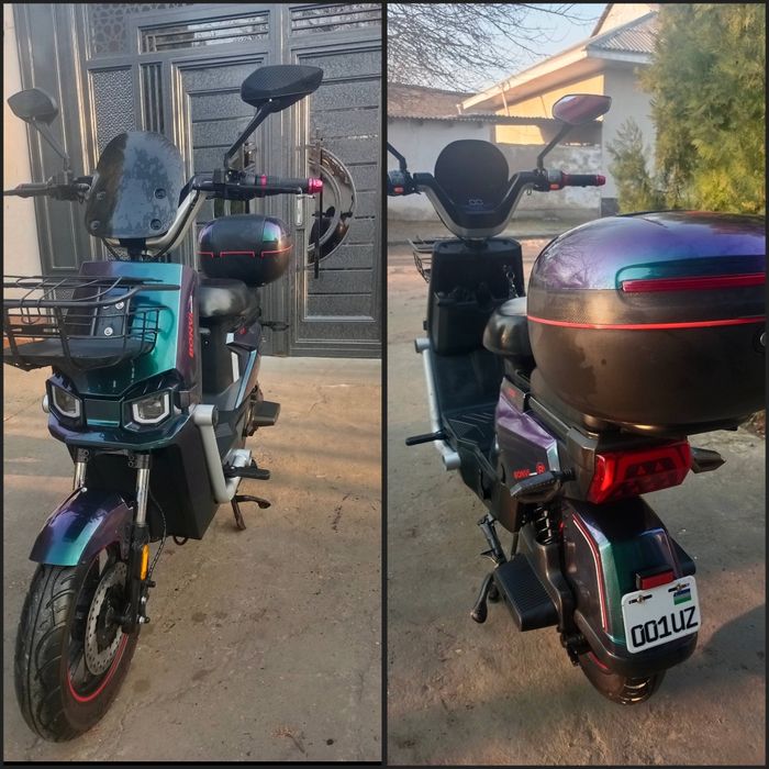 2 ta Elektron Skuter obmen Benzinli Skuterga