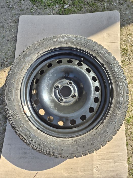 Jante aliaj cu cauciucuri vară 205/55/R16 renault