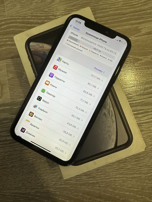 Iphone XR Black 79%