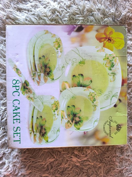 Тортница набор тарелок