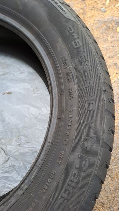 1бр. Нова 215/55/16 Uniroyal