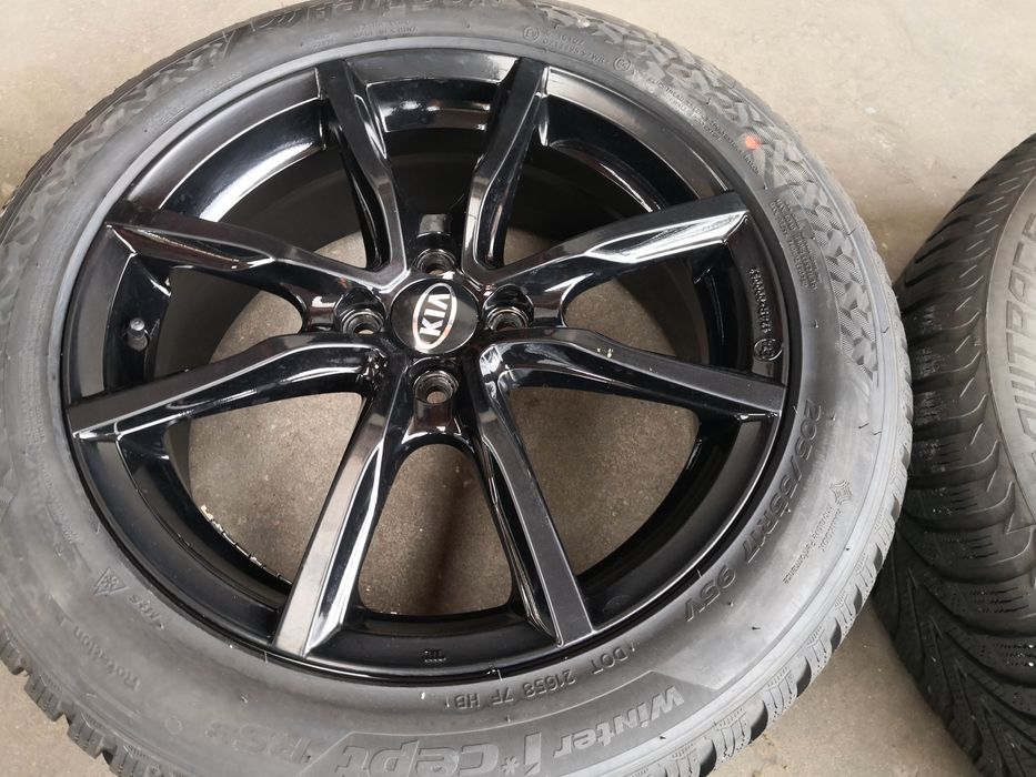 4х100 киа Хюндай 4x100 kia hyundai 17 цола джанти като нови с датчици tpms