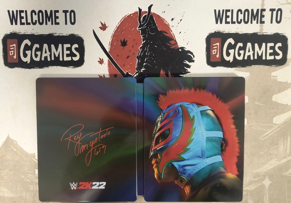 WWE 2k22 Steelbook PS5