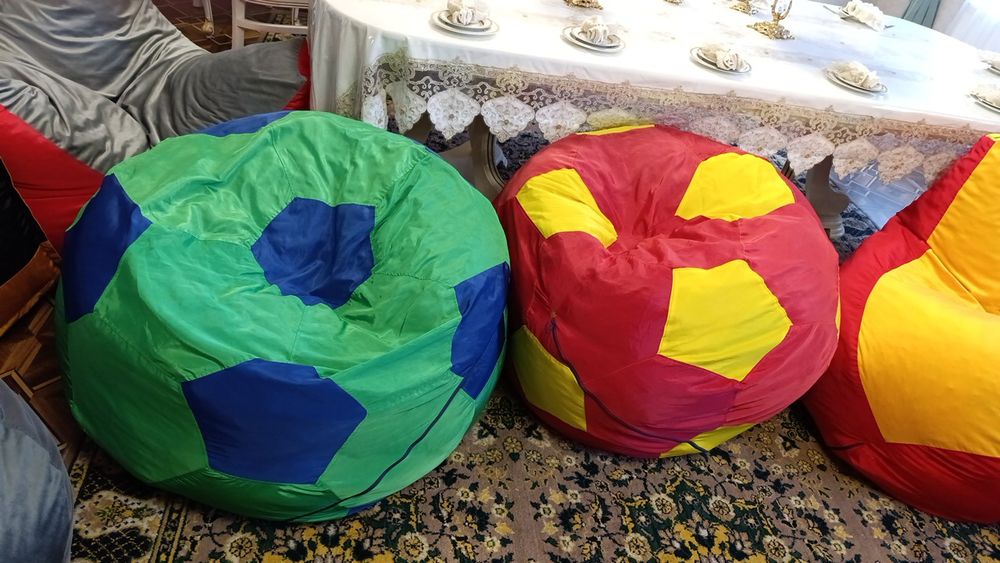 Бин бег. Кресло груша. Бин Бен. Пуфик. Подушки. Кресло  мяч