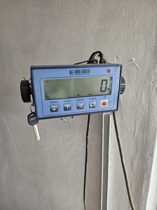 Cantar auto bascula 60t