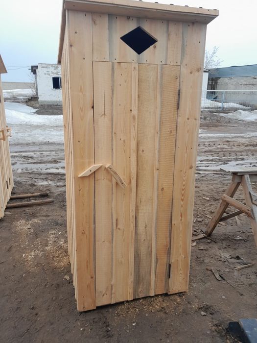 Уличный туалет двойной