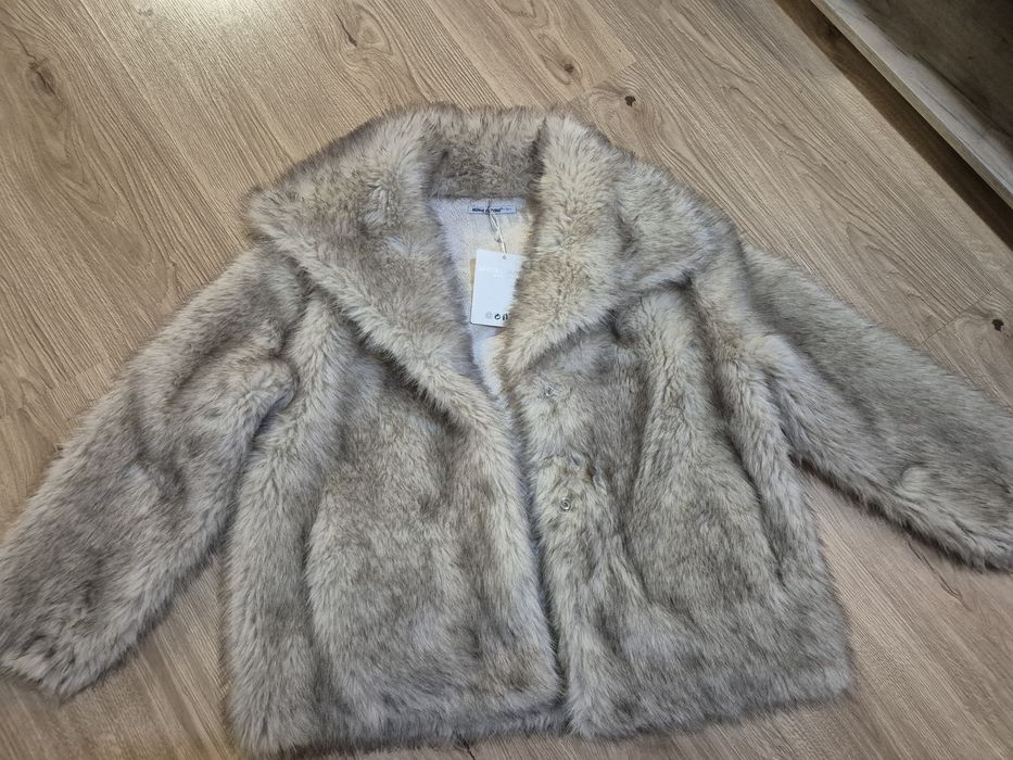 Палто с мек косъм
