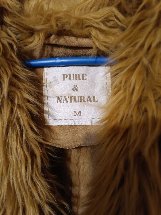 Haină piele întoarsă cu blăniță mărimea M