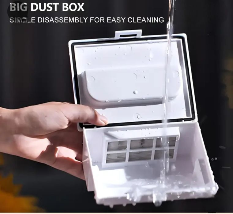 2-в-1 робот прахосмукачка PALTOR с дистанционно, моп и HEPA филтър НОВ