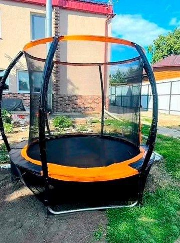 Каркасный батут 244 см