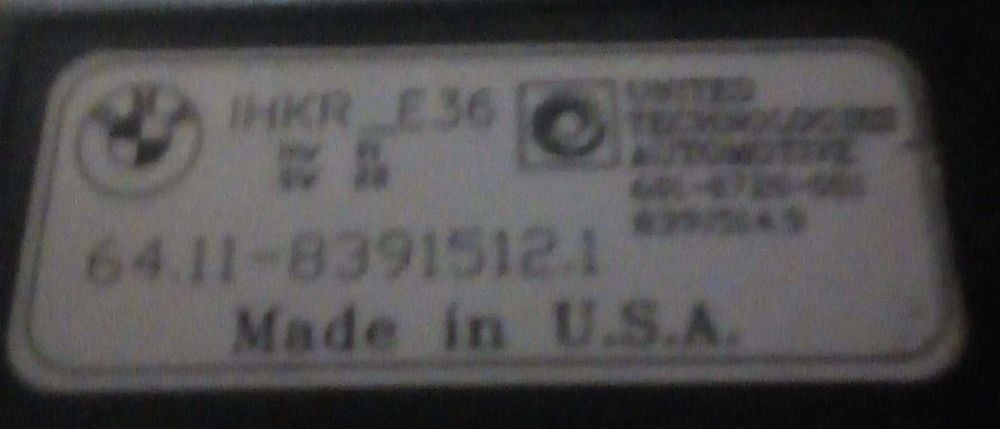 Щиток приборов БМВ E36 и Блок комфорта.