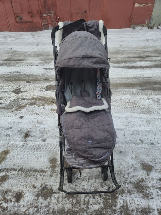 Продам санки на колёсах