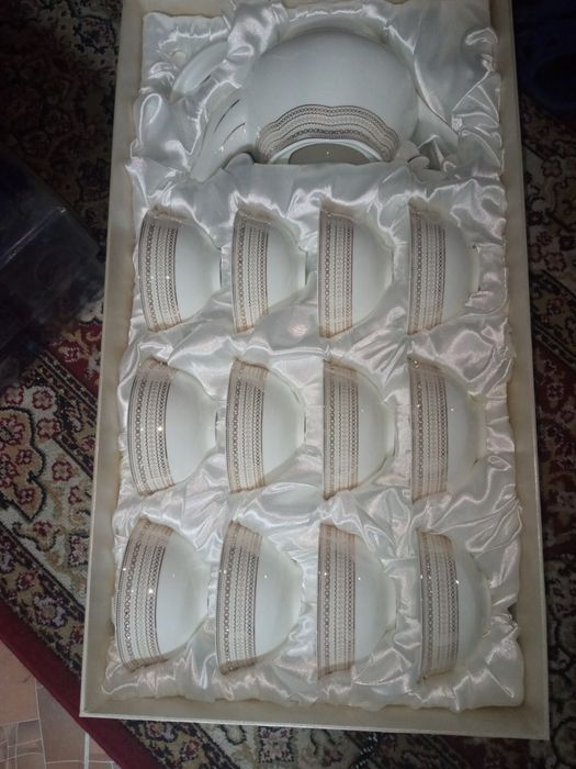 Чайный сервиз белый