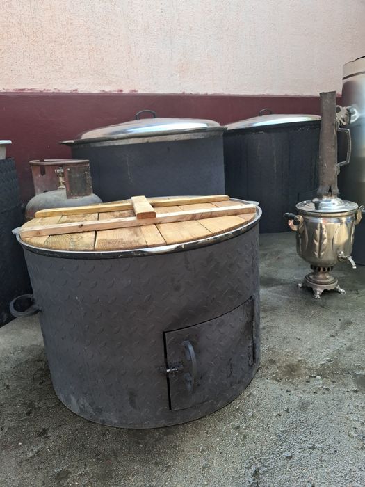 Казан ошак титан самавар в аренду