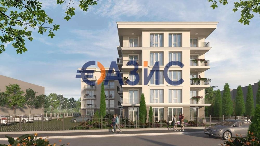 Студио в комплекс Ла Мер Голд Резиденс, Несебър, България 33,36 кв. м.