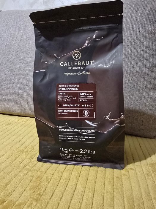 Pachet ciocolată profesională Callebaut + cacao – 5 produse (preț bun)