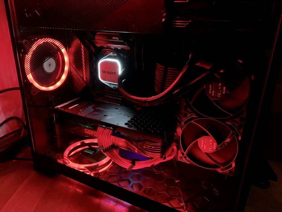 Геймърски компютър Intel Intel® Core™ i5-10600 | 3060 Ti | 32 GB RAM | Водно охлаждане