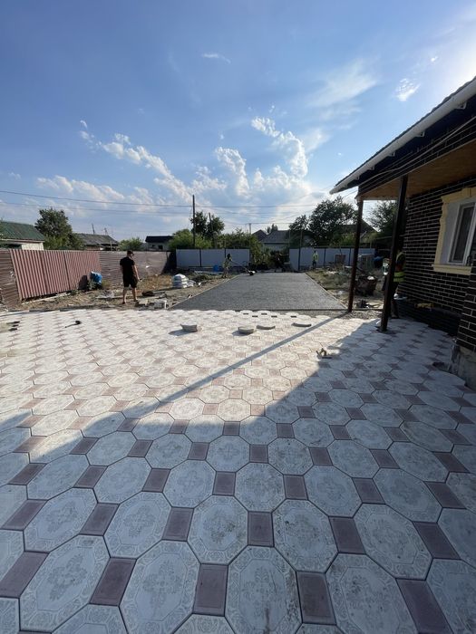 Асфальт! Асфальтирование! Поребрик! Бардюр! Монтаж брусчатки!