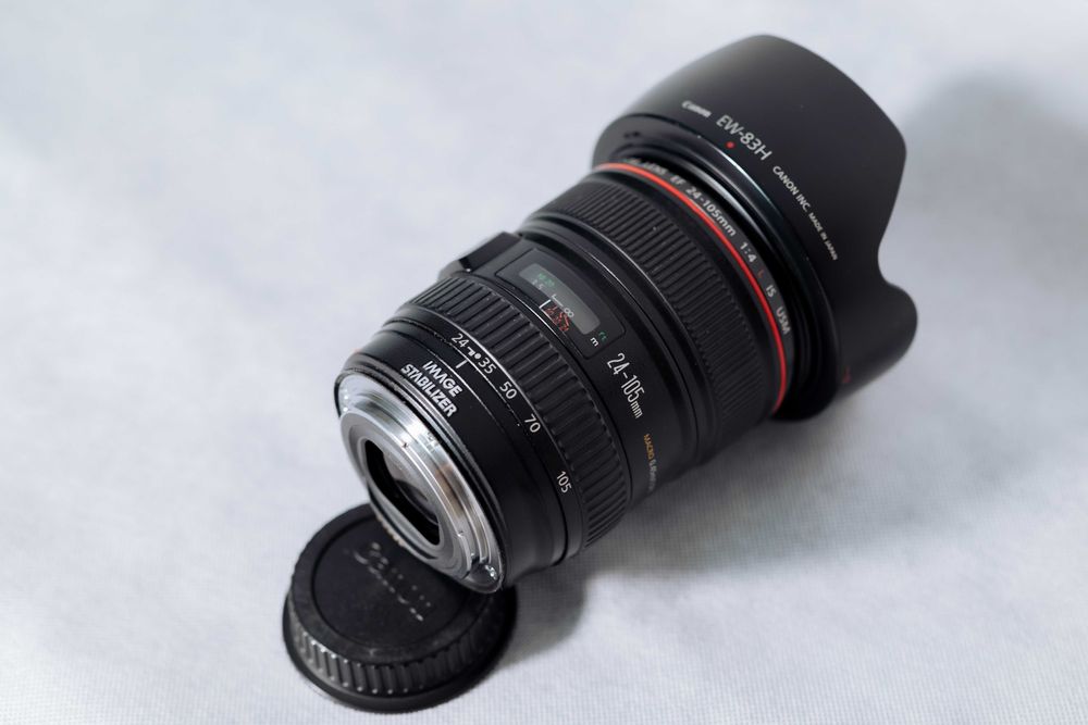Obiectiv Canon EF 24-105mm f/4L IS USM – Serie Profesională (L)