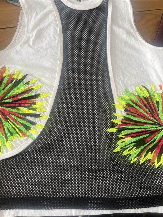 DSQUARED² white mesh