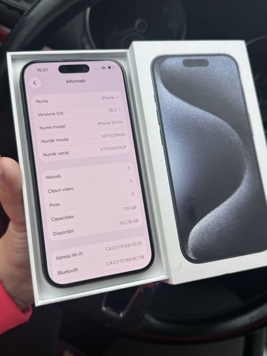 Iphone 15 PRO 128 GB